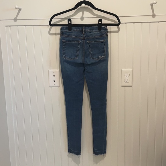 Pacsun bullhead dark ripped jeans size 25 - Picture 6 of 9